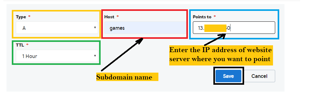 How to add subdomain in GoDaddy